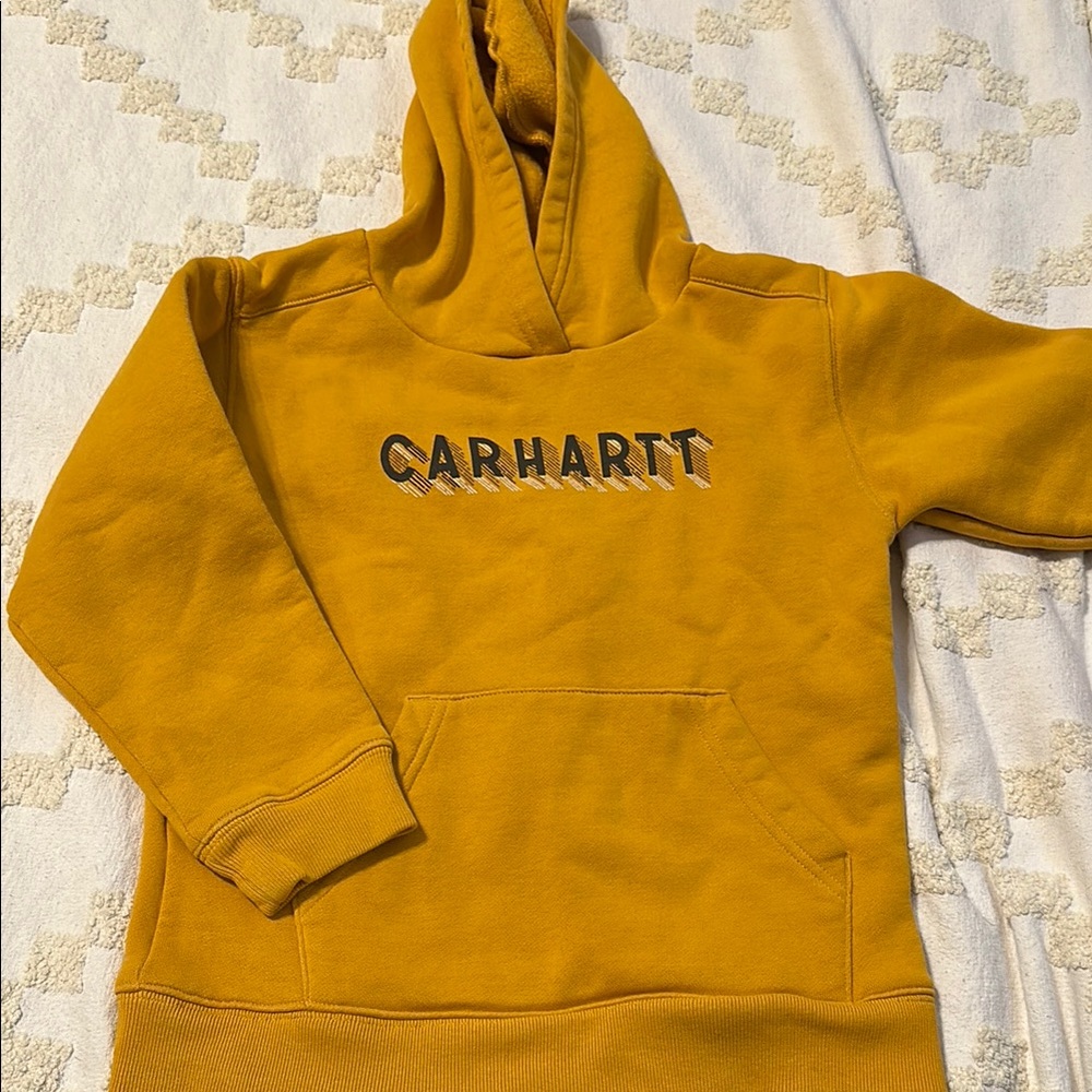 Carhartt Mustard Yellow Hoodie